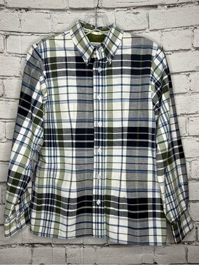 Cinch Womens Long Sleeve Button Down Shirt Size M Plaid Western Cowgirl Rodeo